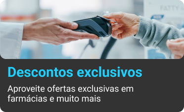 Descontos exclusivos